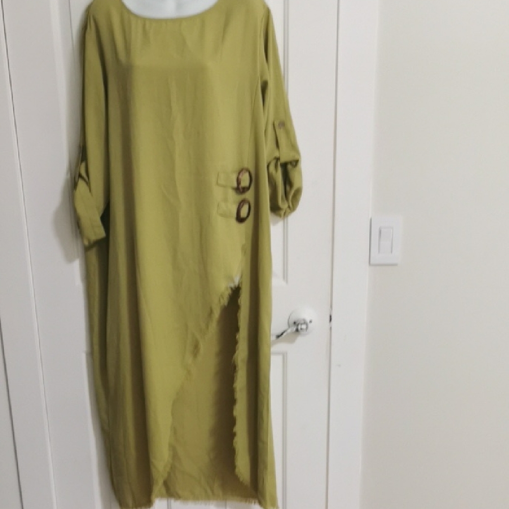 *3 for *$40 item Elegant Olive Green Women's Dress